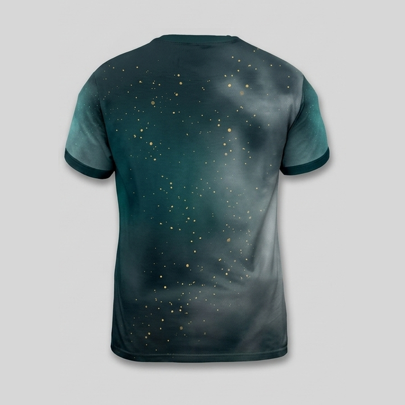 Totenkopfschwärmer Silbermond Allover-Print T-Shirt