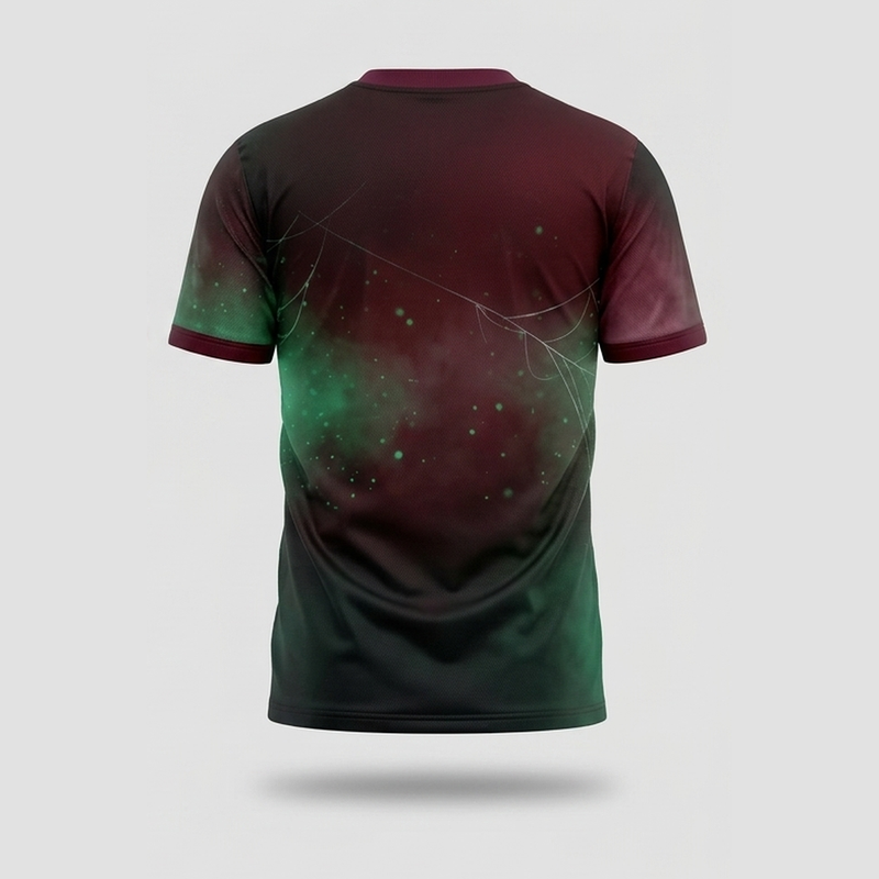 Verzauberter Giftapfel Spinnennetz-Spitze Aop T-Shirt