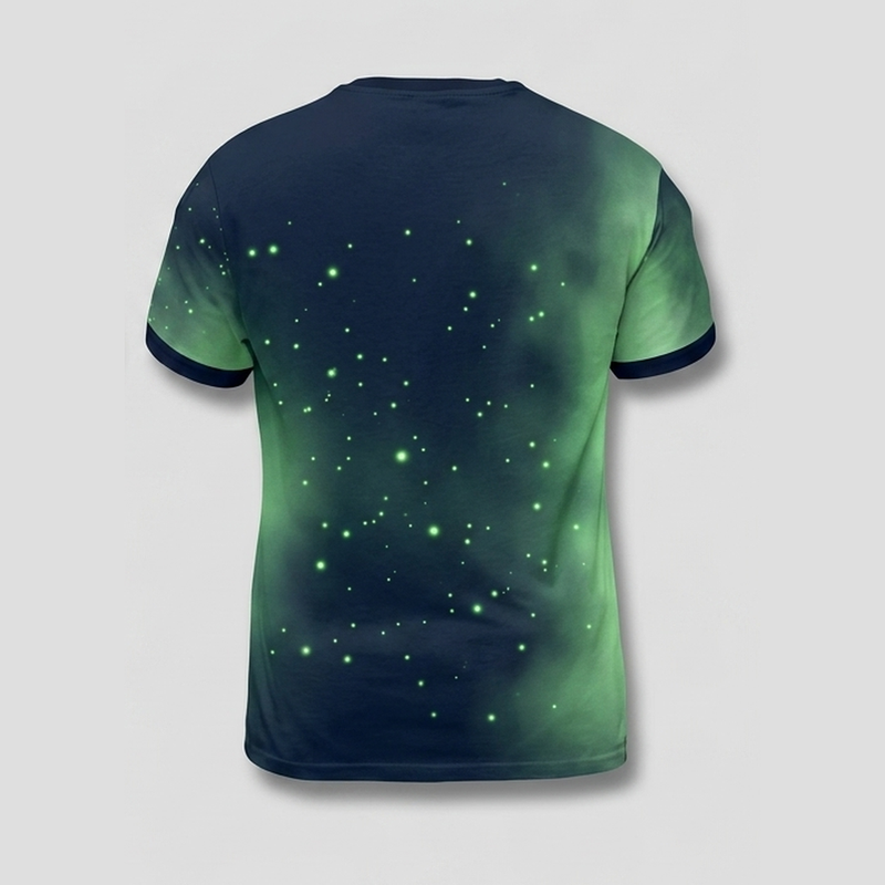 Paranormale Aktivität Retro Ufo Kürbis Allover-Print T-Shirt