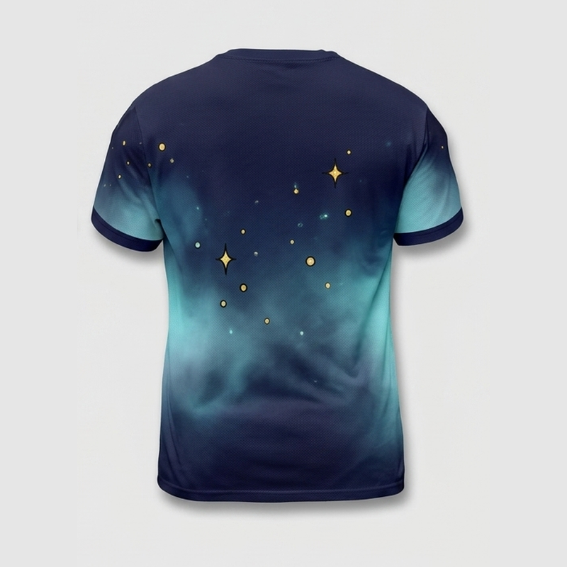 Buntglas-Mondmotte Jack O' Lantern Allover-Print T-Shirt